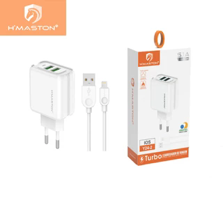 Carregador TURBO H'Maston V8 5.1A   2USB - CARH7